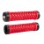 Грипсы ODI Vans® Lock-On Grips, Bright Red w/ Black Clamps (красные с черными замками)